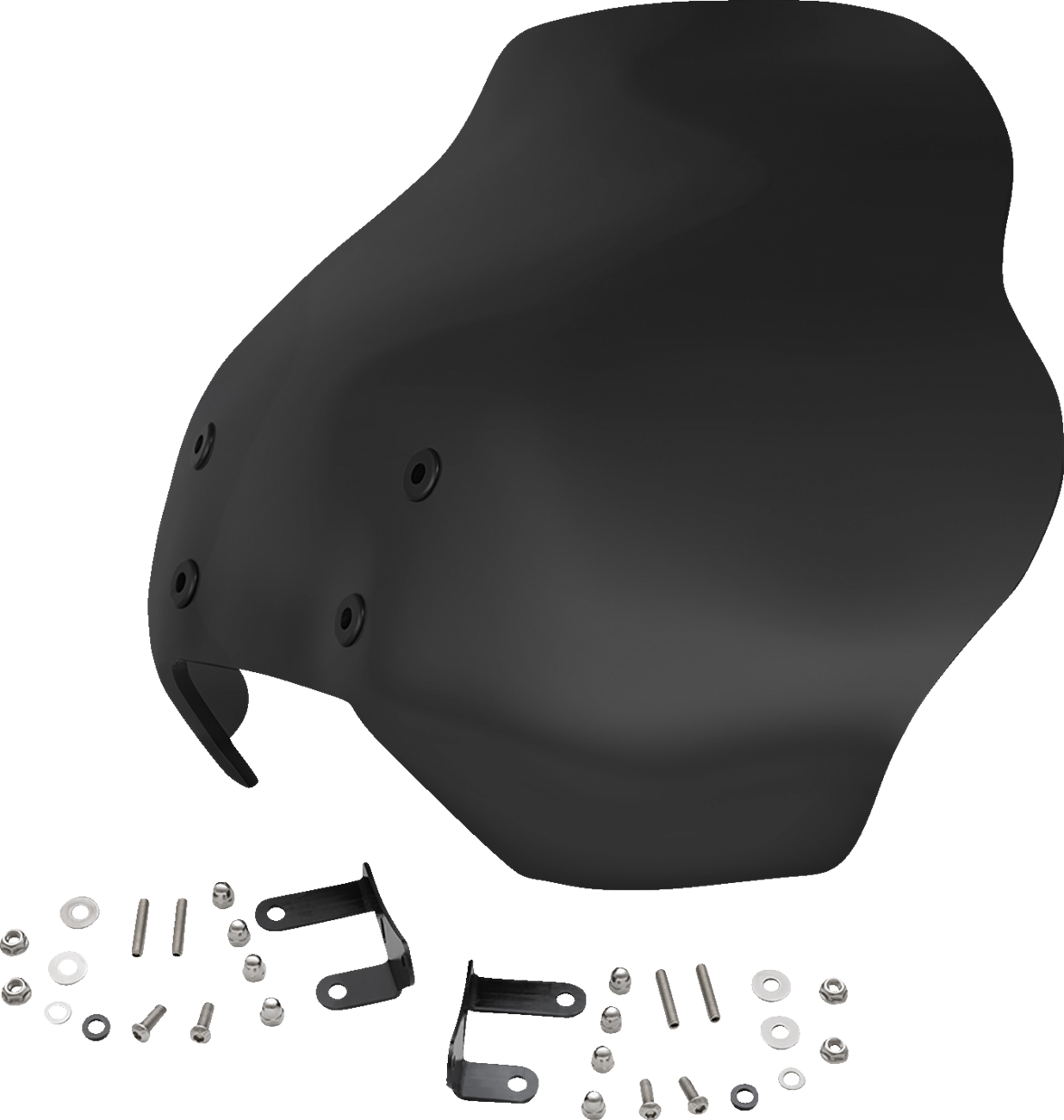 SHOW CHROME Covert Windshield - Dark Opaque - Ryker 20-403DT