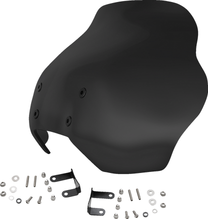 SHOW CHROME Covert Windshield - Dark Opaque - Ryker 20-403DT
