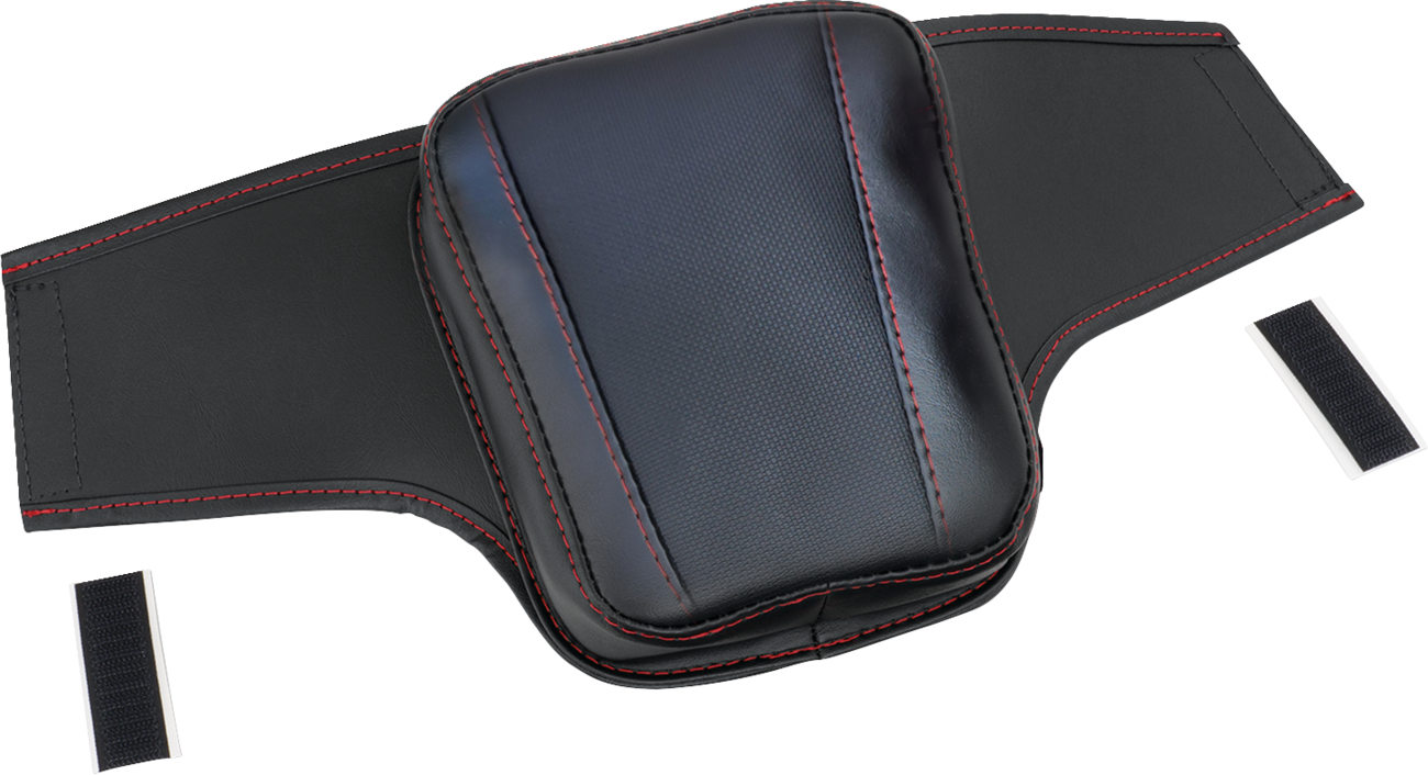 SHOW CHROME Tank Pouch - Ballistic Red Stitch - Ryker H40-402CRED