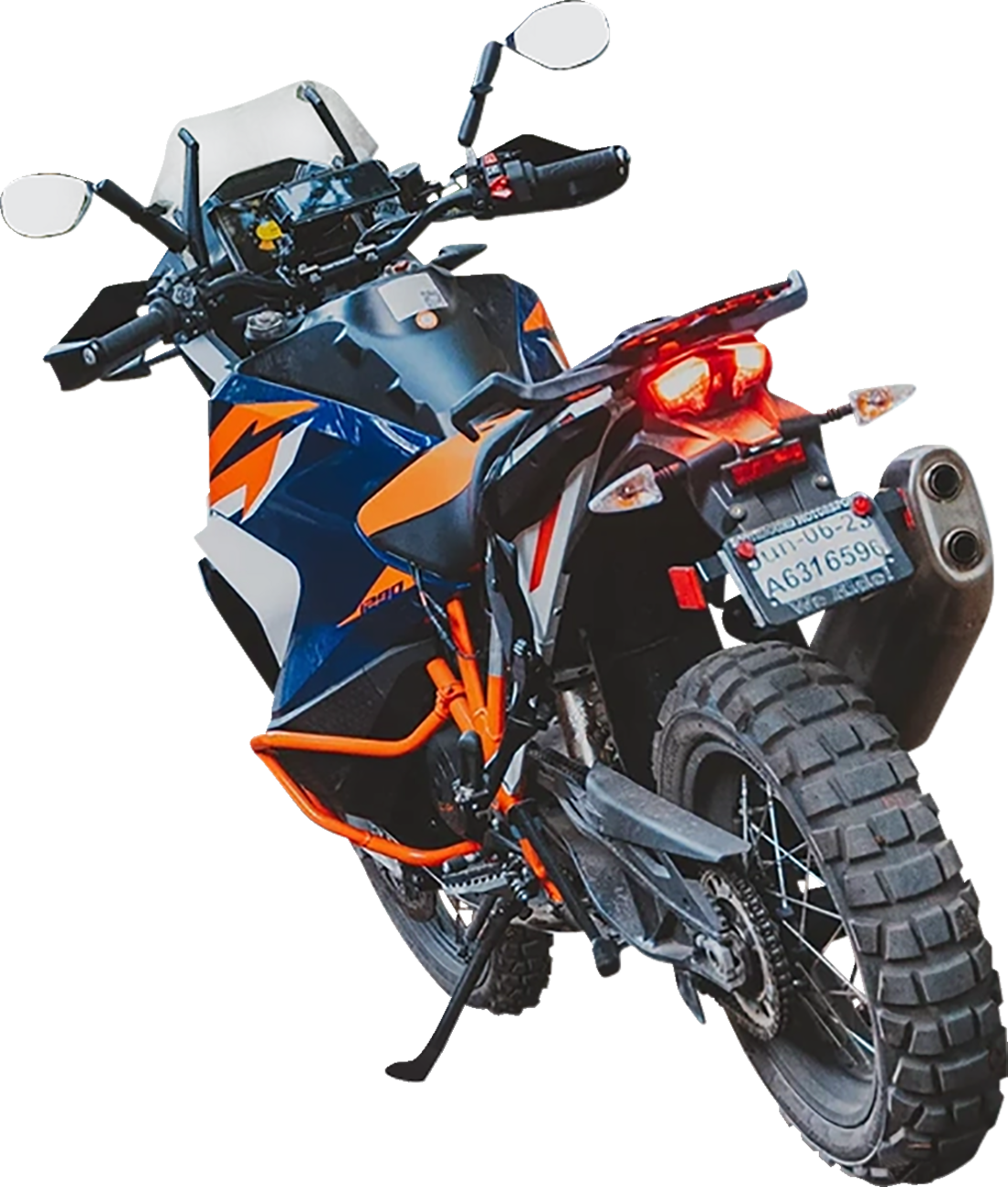 RAM MOUNTS Tough-Mirror™ - Side View - Oval - Black - Right RAP-465RU