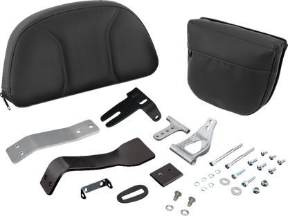 SHOW CHROME Grande Backrest - Driver - Black - Can-Am RT '10-'19 41-168AG