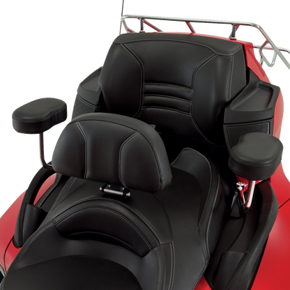 SHOW CHROME Grande Backrest - Driver - Black - Can-Am RT '10-'19 41-168AG