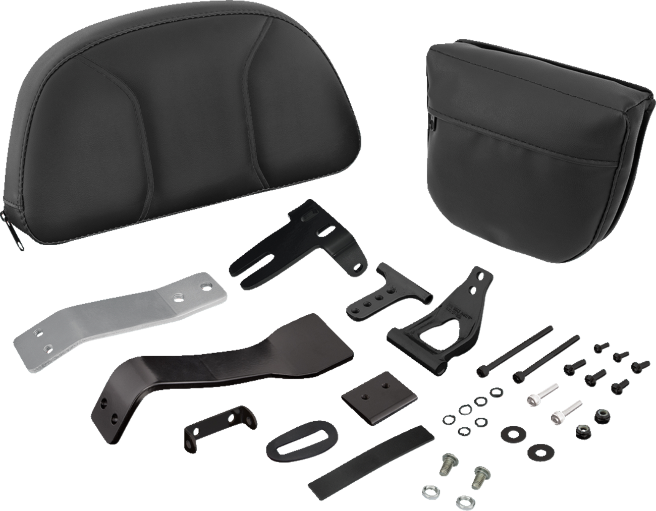 SHOW CHROME Grande Backrest - Driver - Black - Can-Am RT '10-'19 41-168AG