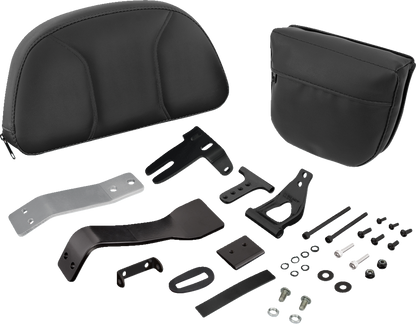 SHOW CHROME Grande Backrest - Driver - Black - Can-Am RT '10-'19 41-168AG