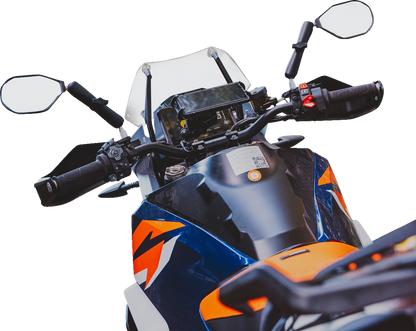 RAM MOUNTS Tough-Mirror™ - Side View - Oval - Black - Left/Right - Long Arm RAM-B-349-RTA-C-465R