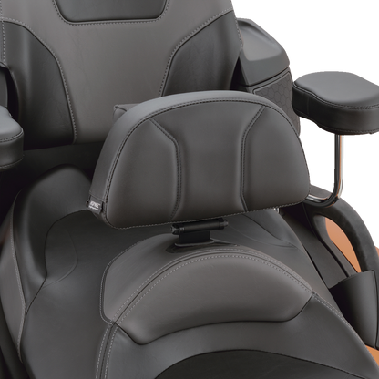 SHOW CHROME Grande Backrest - Driver - Black - Can-Am RT '10-'19 41-168AG