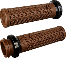 ODI Vans Harley Davidson Grips - Cable - Brown/Black V31VHCWN-B