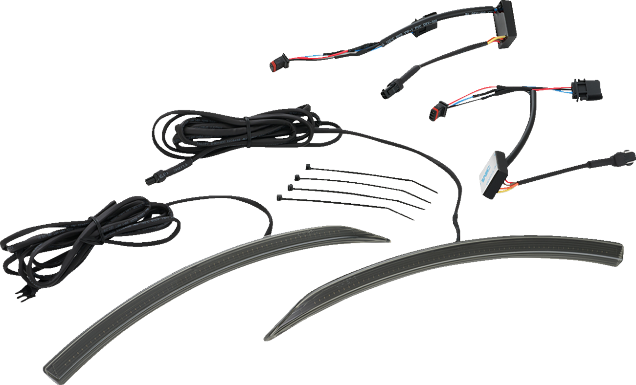 SHOW CHROME LED Light Front Fender - Ryker 41-187ABK