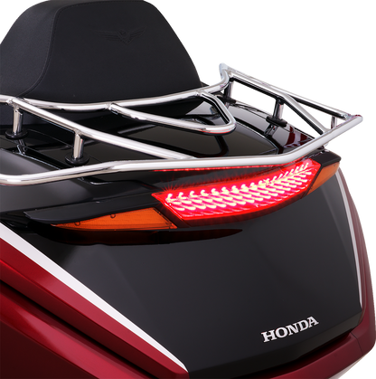 SHOW CHROME LED Trunk Light - Amber/Red Lens - Black - GL1800 52-970BK
