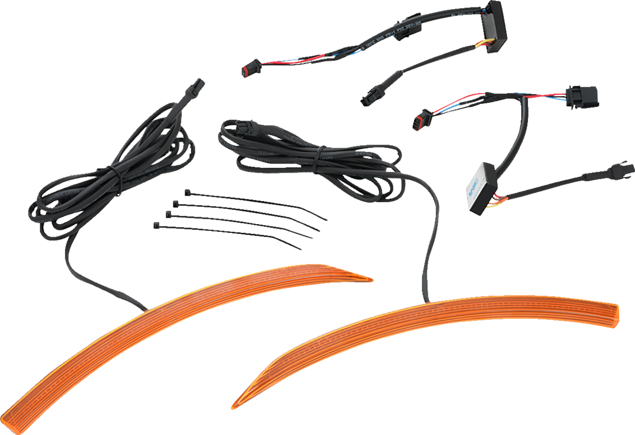 SHOW CHROME LED Light Front Fender - Ryker 41-187A