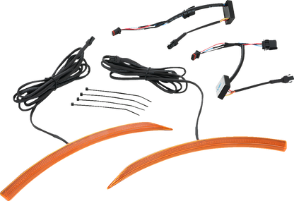 SHOW CHROME LED Light Front Fender - Ryker 41-187A