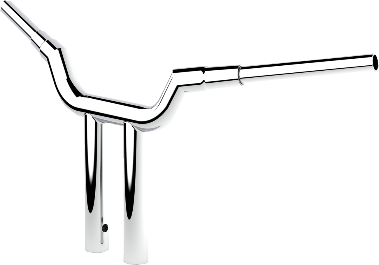 LA CHOPPERS Valley T-Bar - 12" - Chrome LA-7344-12