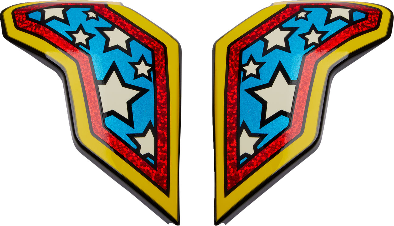 ICON Airflite™ Side Plates - Flyboy - Blue 0130-1109