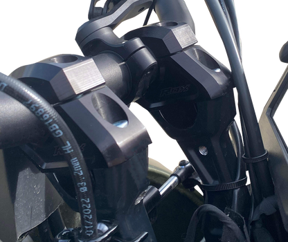 ROX SPEED FX 1-1/2” Barback Handlebar Risers - Pullback - Pan-America 3R-B21R-15K