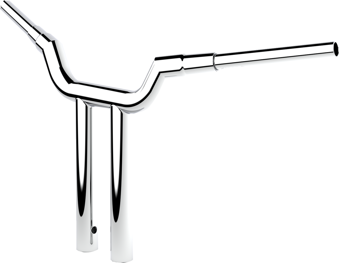 LA CHOPPERS Valley T-Bar - 14" - Chrome LA-7344-14