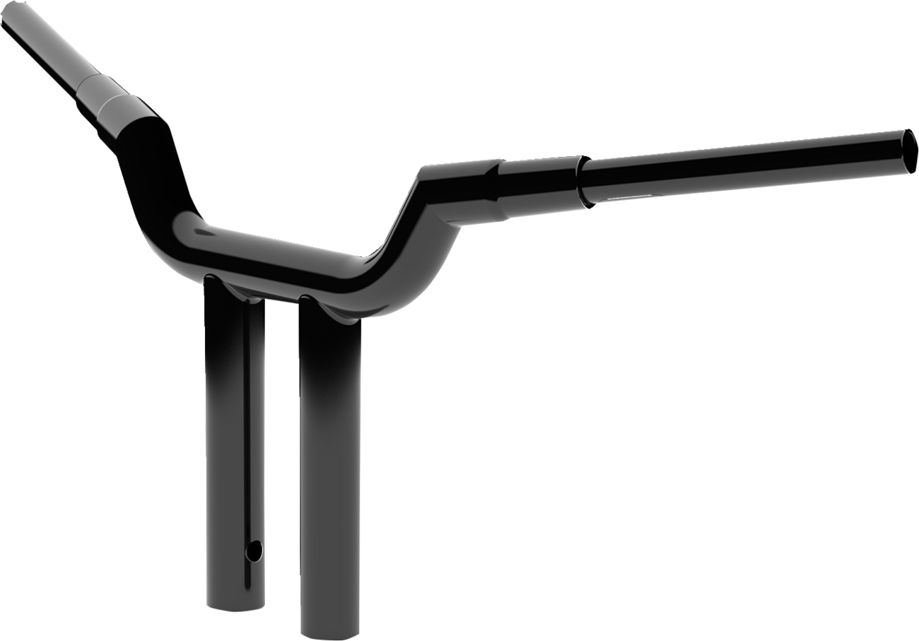 LA CHOPPERS Valley T-Bar - 12" - Black LA-7344-12B