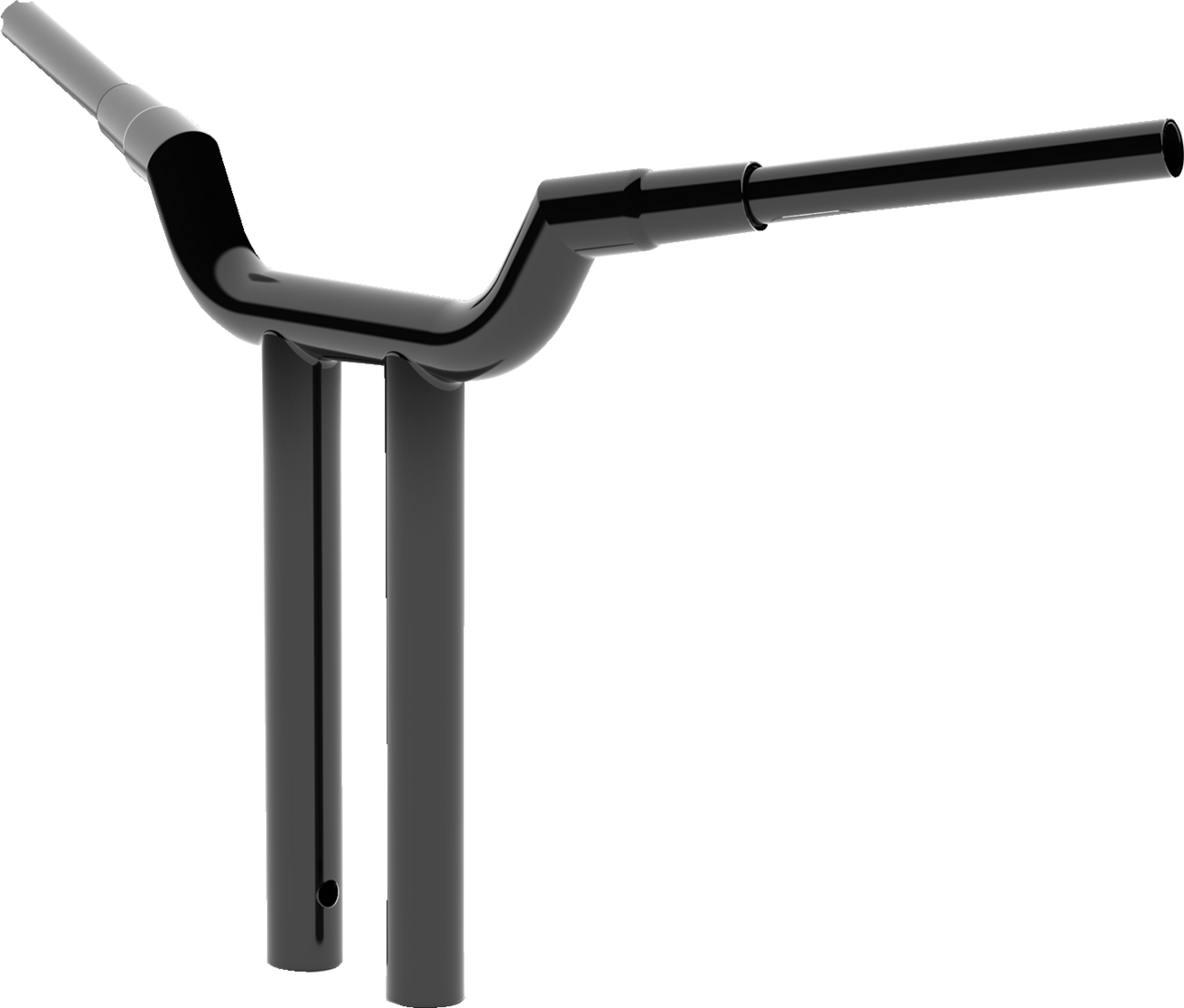 LA CHOPPERS Valley T-Bar - 16" - Black LA-7344-16B