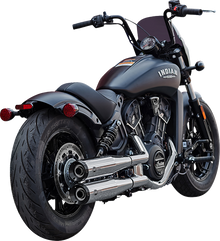 S&S CYCLE Grand National Slip-On Mufflers - Chrome - Race Only 4110-156-R