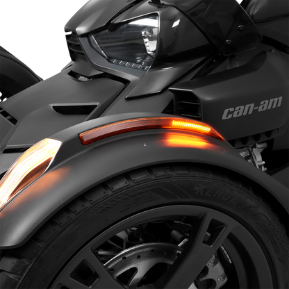 SHOW CHROME LED Light Front Fender - Ryker 41-187A