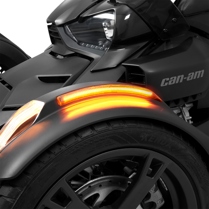 SHOW CHROME LED Light Front Fender - Ryker 41-187A