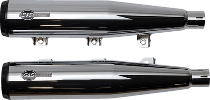 S&S CYCLE Grand National Slip-On Mufflers - Chrome - 50-State 4110-156