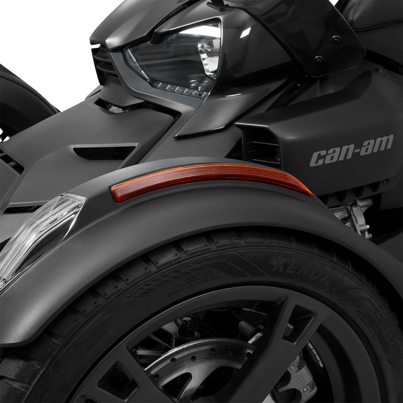 SHOW CHROME LED Light Front Fender - Ryker 41-187A