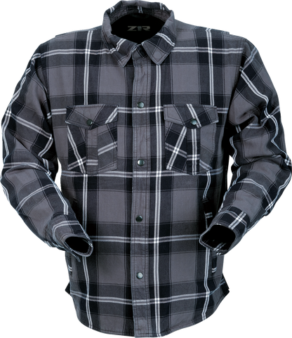 Z1R Ashwood Flannel - Gray - 4XL 3040-3291