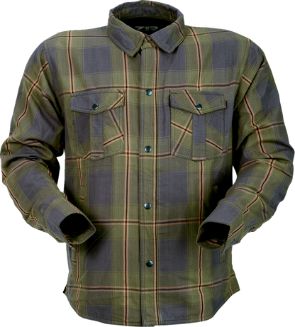 Z1R Ashwood Flannel - Olive - 3XL 3040-3306