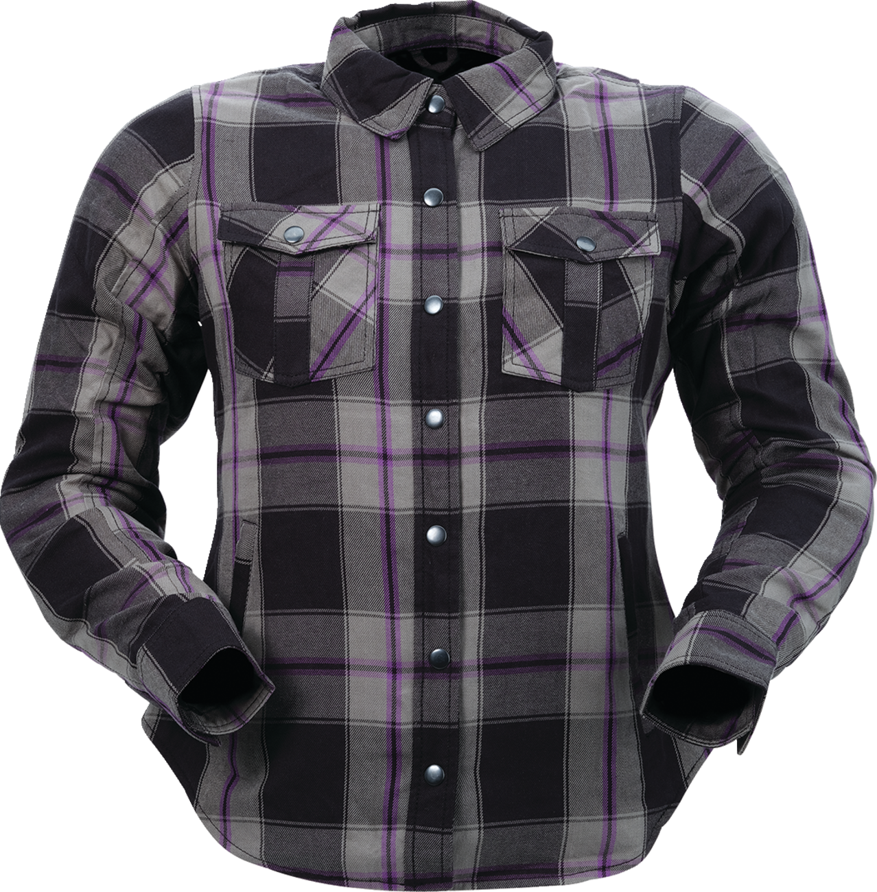 Z1R Women's Ashwood Flannel - Purple - XS 3041-0676