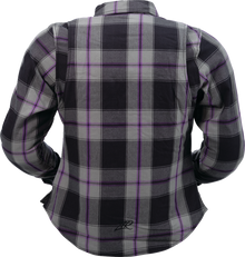 Z1R Women's Ashwood Flannel - Purple - XS 3041-0676