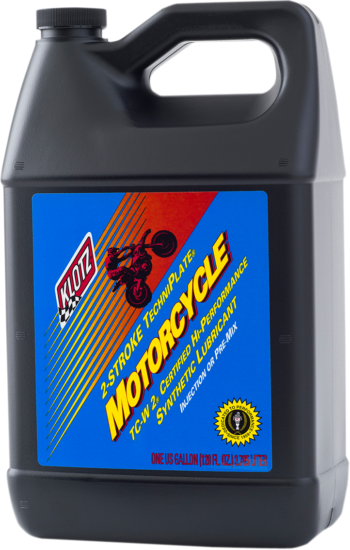 KLOTZ OIL TechniPlate® Synthetic TCW-2 2-Stroke Oil - 1 U.S. gal. KL-301