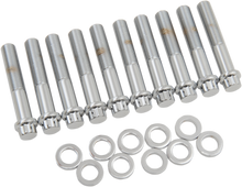 GARDNER-WESTCOTT Head Bolt Set - Knurled/12-Point Flange A-74-10