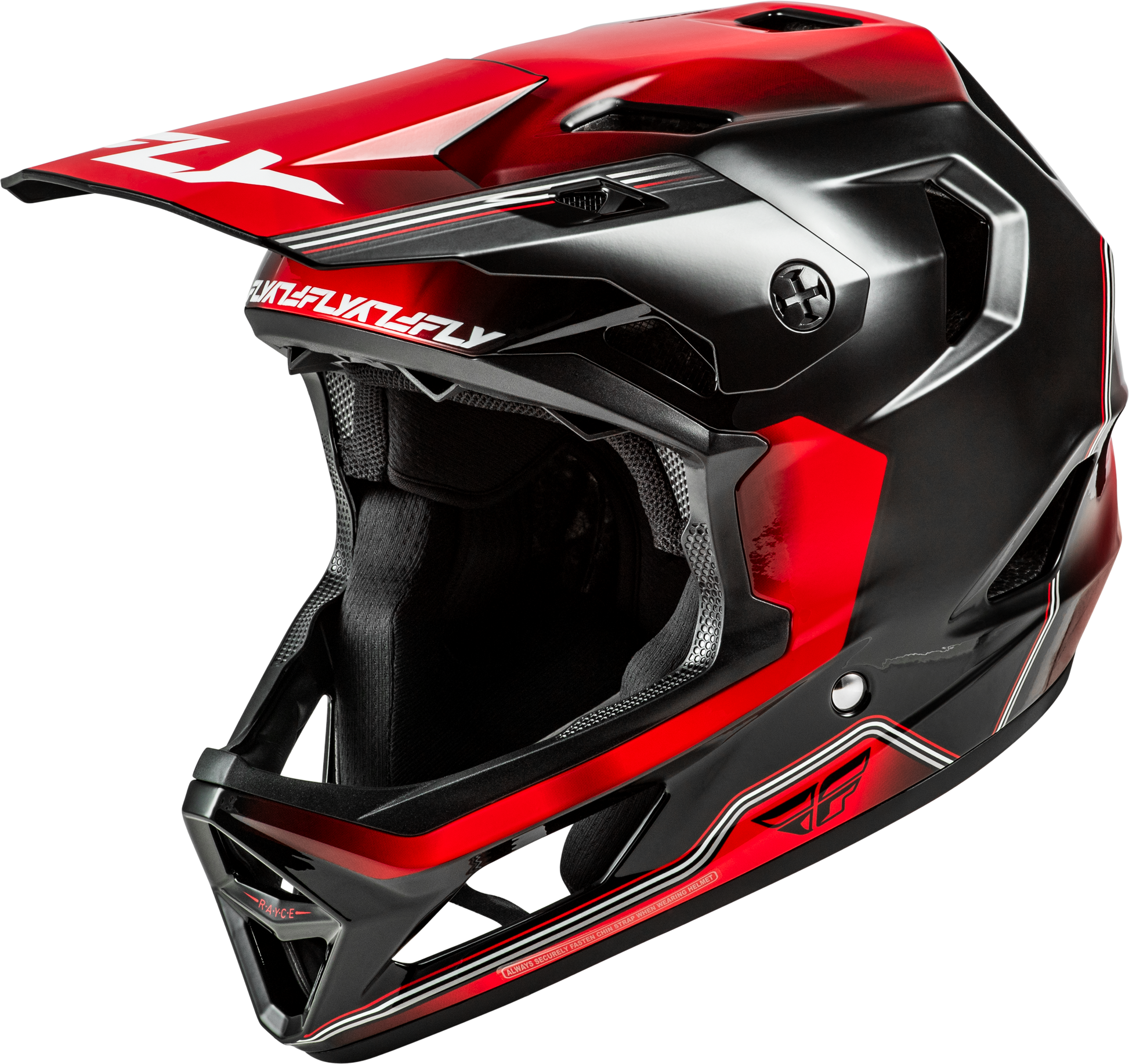 Yth Rayce Repeat Bicycle Hlmt Black/Red Ys