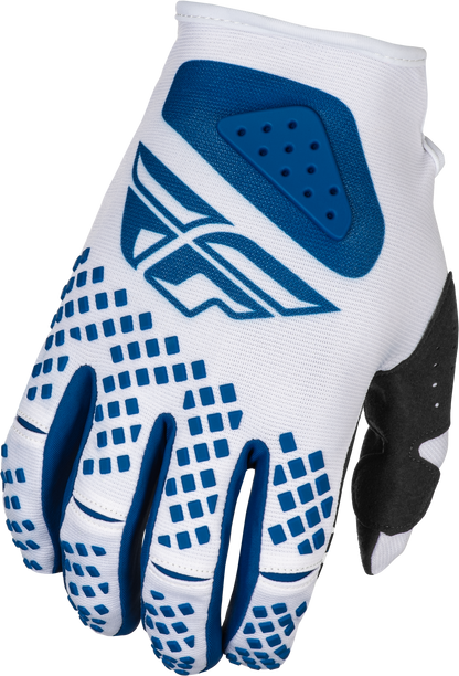 Kinetic Center Gloves White/Navy 2x