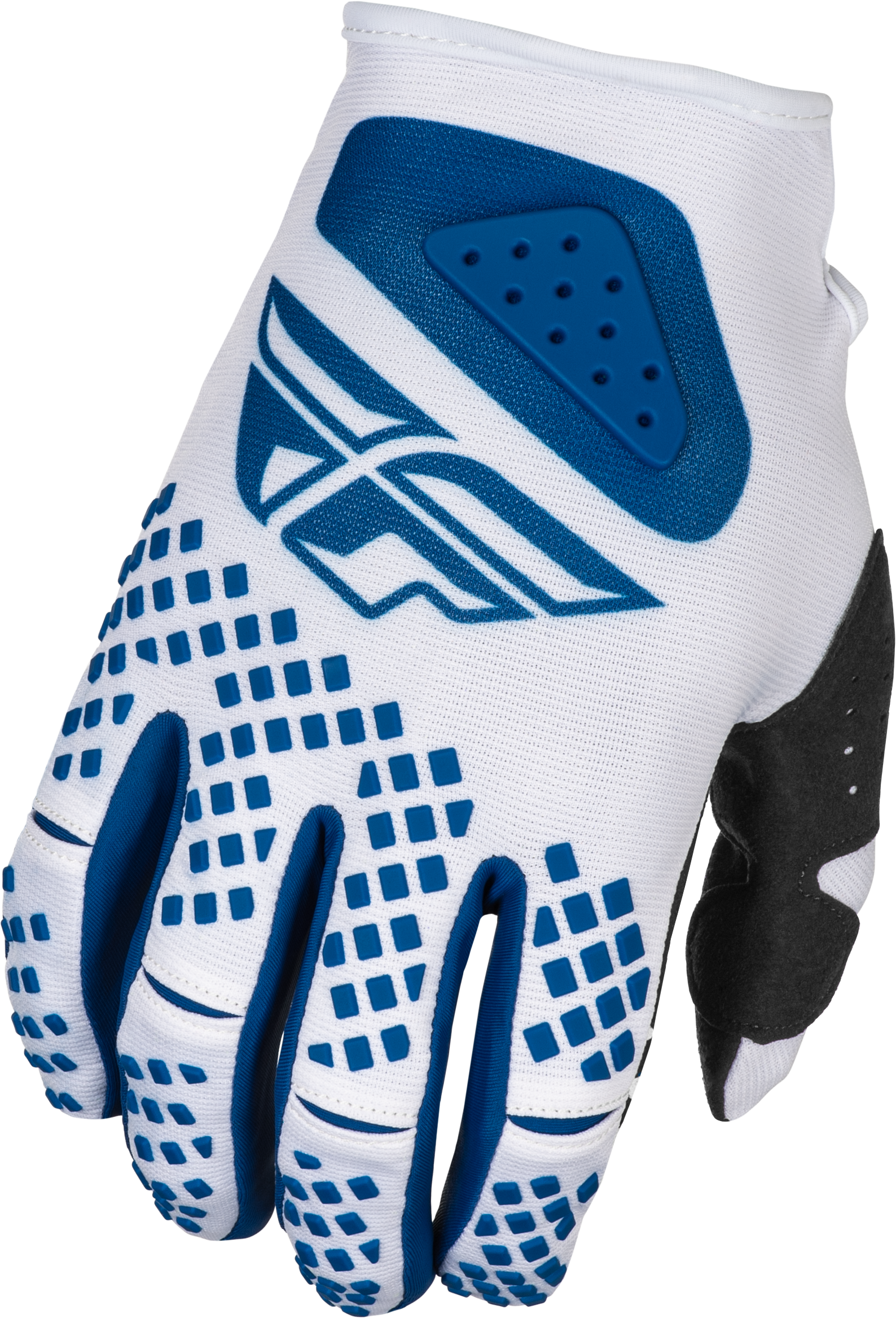 Kinetic Center Gloves White/Navy Xs
