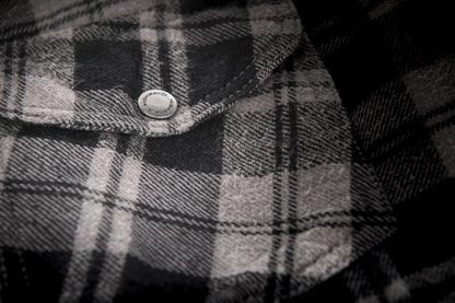 Marksman Flannel Black/Grey Lg