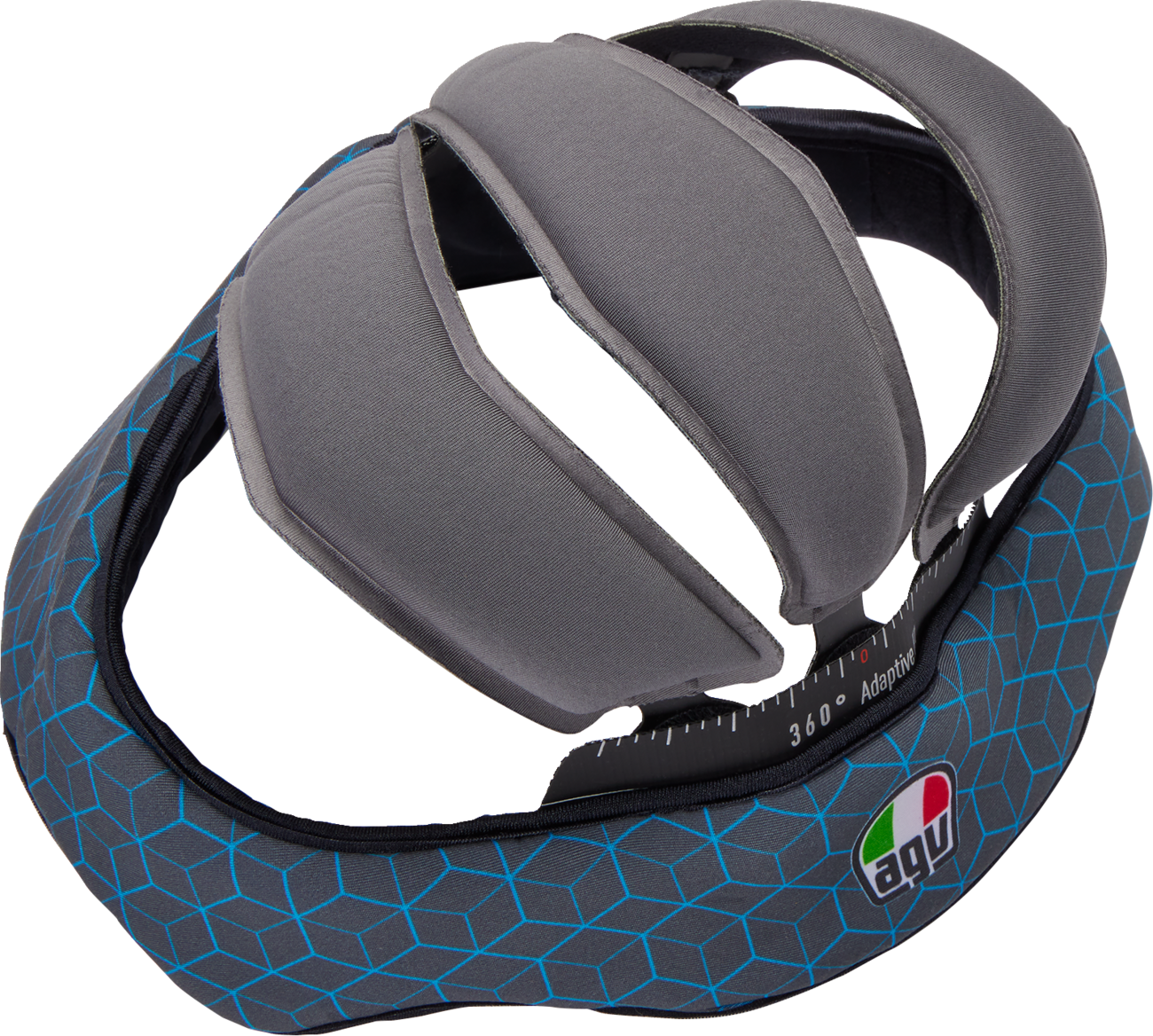 AGV Pista GP RR Liner - Gray/Cyan - 2XL 201850005523G2X