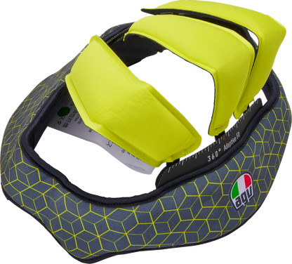 AGV Pista GP RR Liner - Gray/Yellow - Medium 2018500055499M