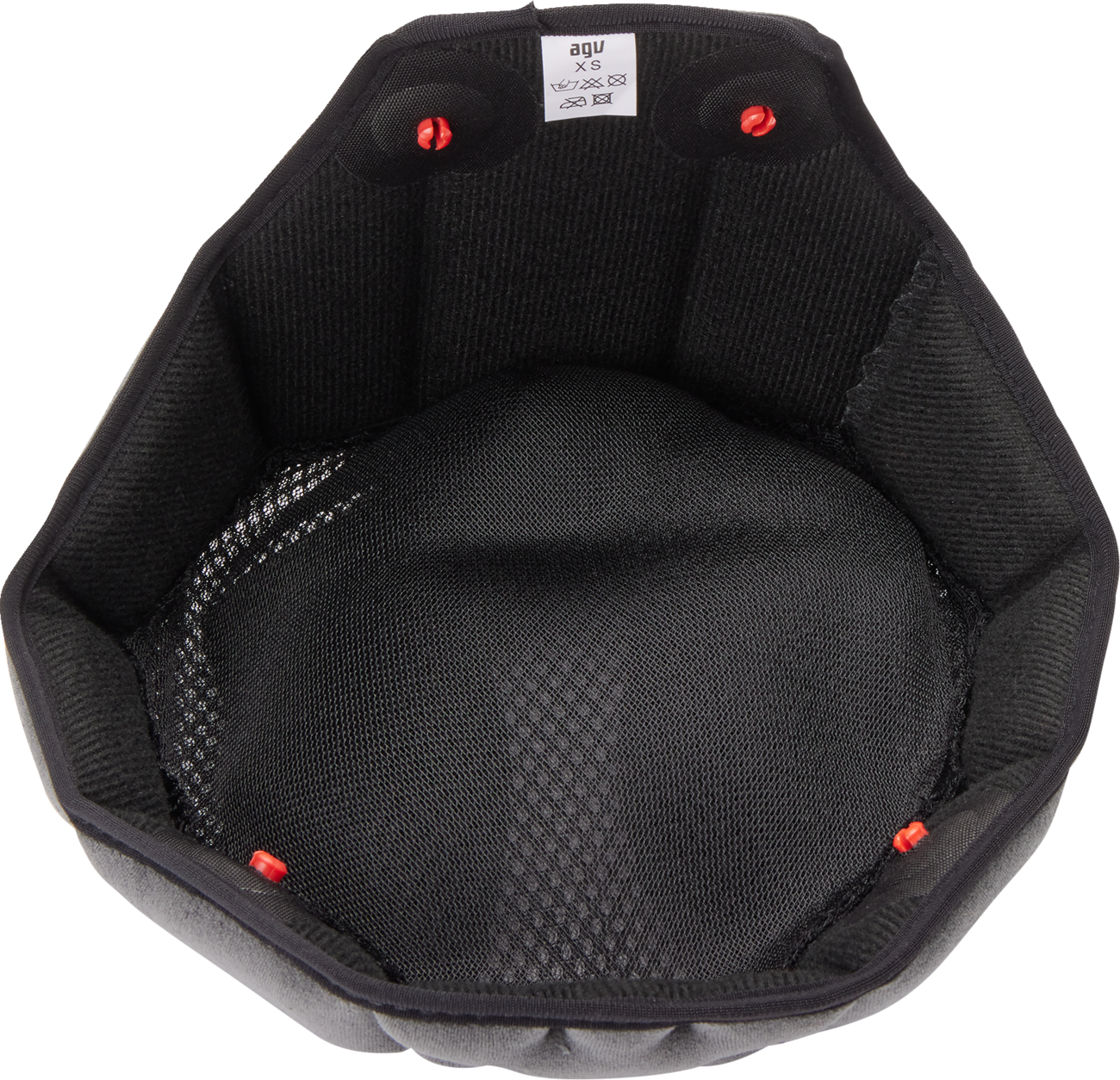 AGV K6/K6 S Liner - Black/Gray - Small 2018500046619S
