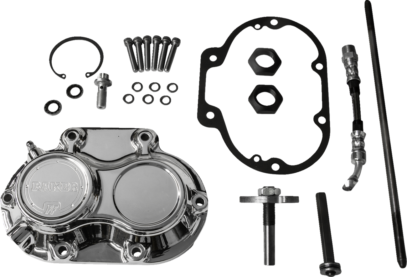 BAKER DRIVETRAIN Transmission Side Cover Assembly - Function-Formed™ - Polished - M8 M8-10602-A