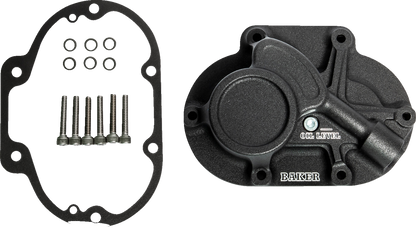 BAKER DRIVETRAIN Transmission Side Cover Assembly - Function-Formed™/Cable Type - Wrinkle Black BD-10603-A