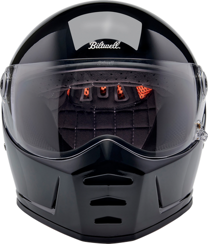 BILTWELL Lane Splitter Helmet - Gloss Black - Large 1004-101-504