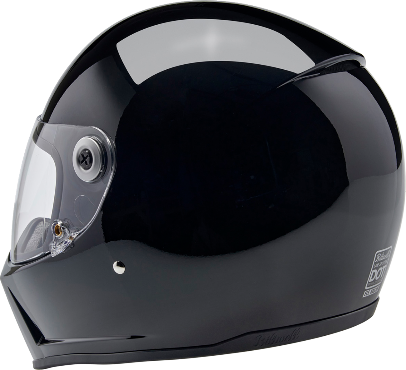 BILTWELL Lane Splitter Helmet - Gloss Black - XL 1004-101-505