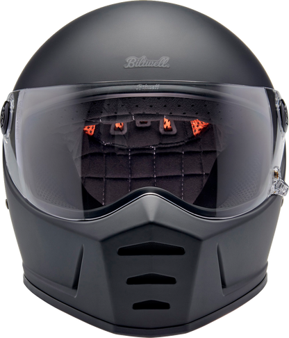 BILTWELL Lane Splitter Helmet - Flat Black - 2XL 1004-201-506