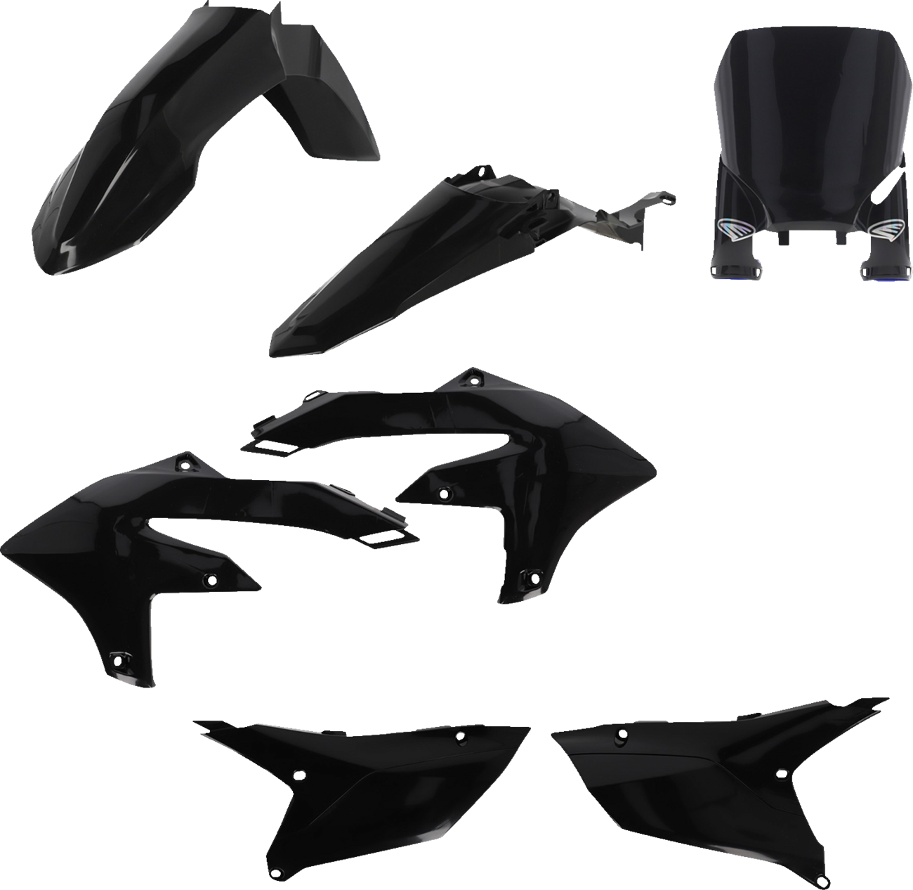 CYCRA 5 Piece Replica Body Kit - Black - YZ 250/450 F/FX 1CYC-9435-12