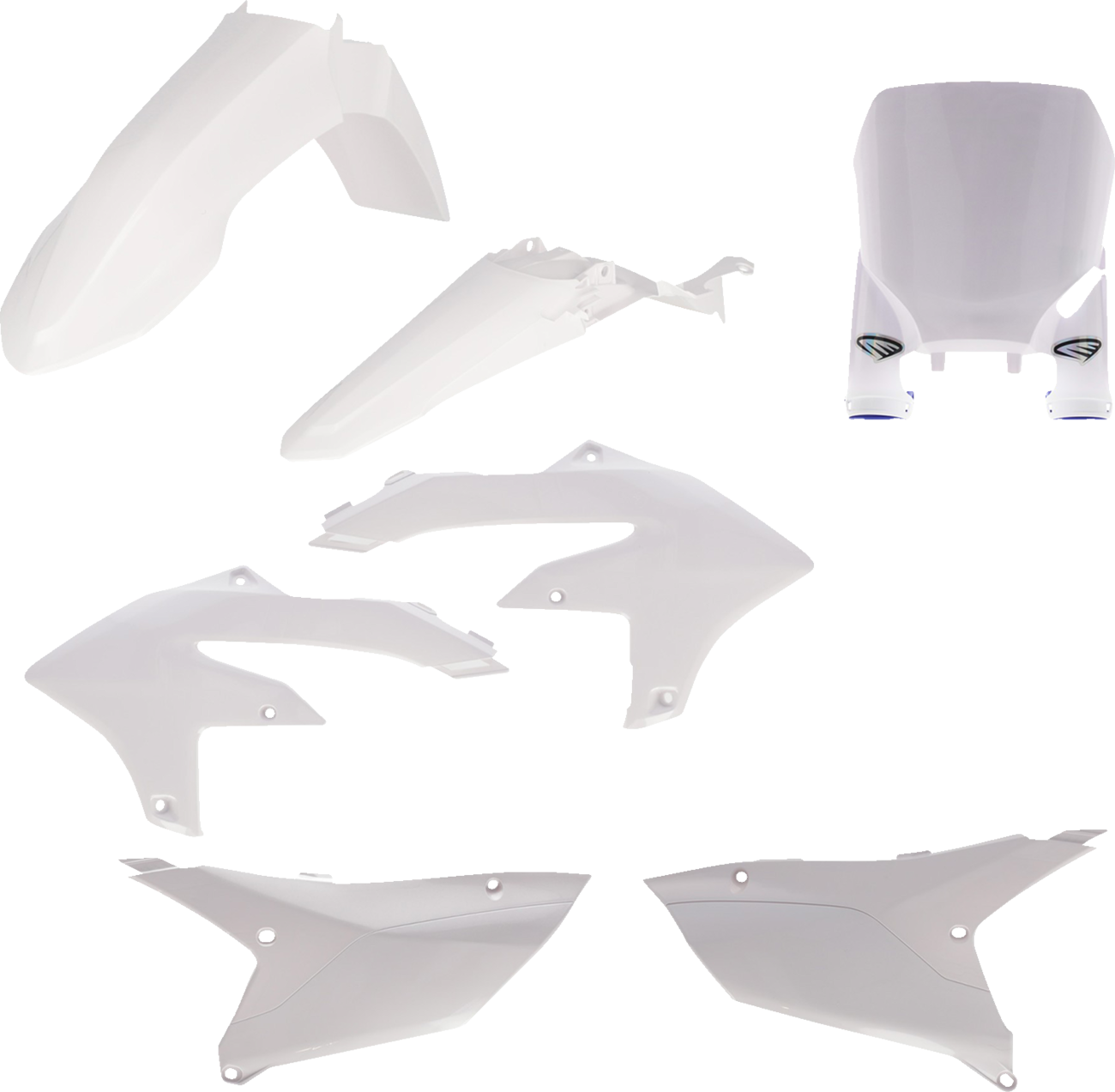 CYCRA 5 Piece Replica Body Kit - White - YZ 250/450 F/FX 1CYC-9435-42