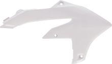 CYCRA Replica Radiator Shrouds - White - Yamaha 1CYC-1787-30
