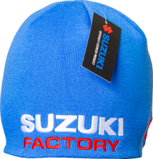 D'COR VISUALS Suzuki Factory Beanie - Blue 70-151-1