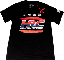 D'COR VISUALS Honda HRC T-Shirt - Black - 2XL 80-124-5