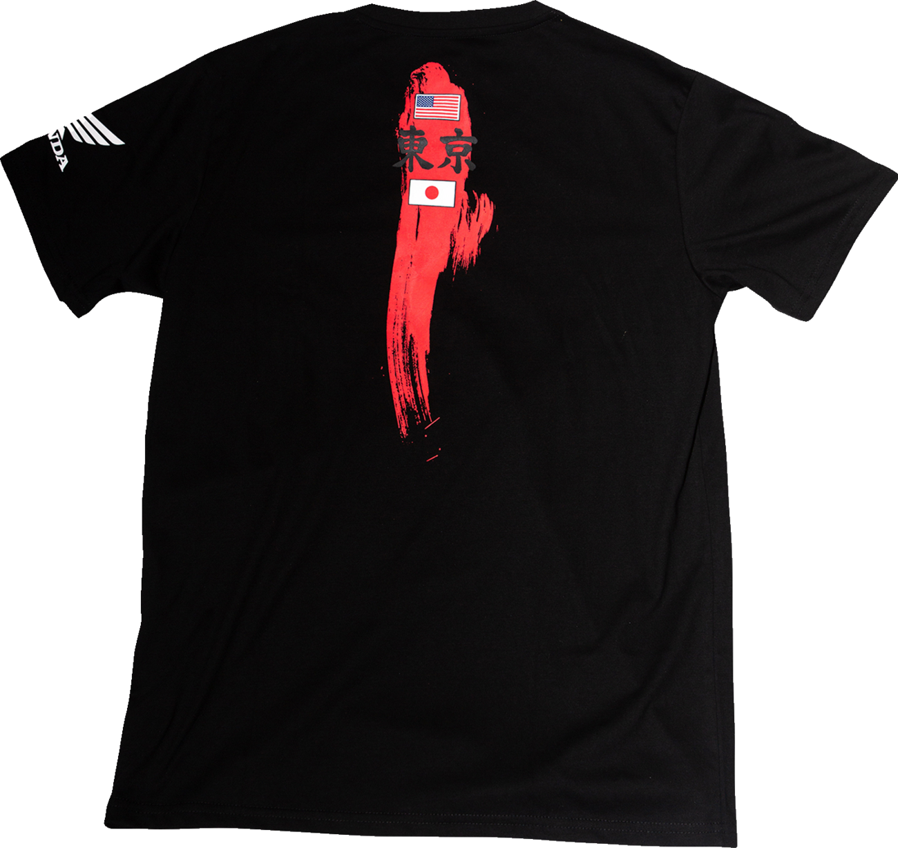 D'COR VISUALS Honda HRC T-Shirt - Black - Large 80-124-3